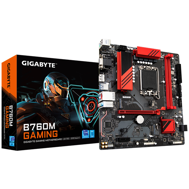 Gigabyte B760M GAMING mATX Motherboard for Intel LGA1700 CPUs