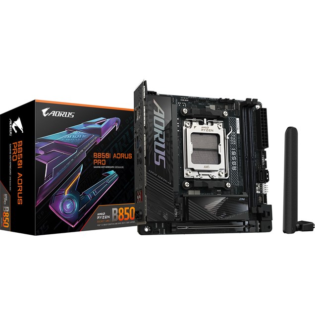 Gigabyte B850I AORUS PRO ITX Motherboard for AMD AM5 CPUs