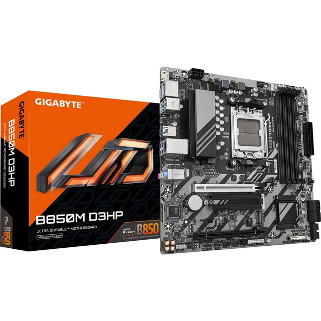 Gigabyte B850M D3HP mATX Motherboard for AMD AM5 CPUs