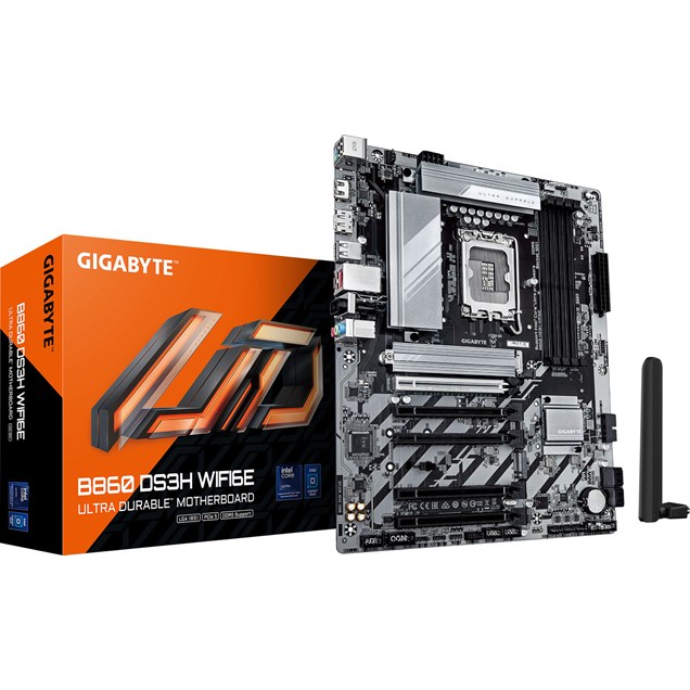 Gigabyte B860 DS3H WIFI6E ATX Motherboard for Intel LGA1851 CPUs