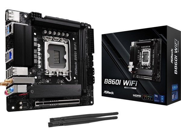 ASRock B860M-X – Scheda Madre Micro ATX Per Intel Core Ultra (LGA1851) – DDR5, PCIe 5.0, WiFi M.2, USB-C, HDMI/DP