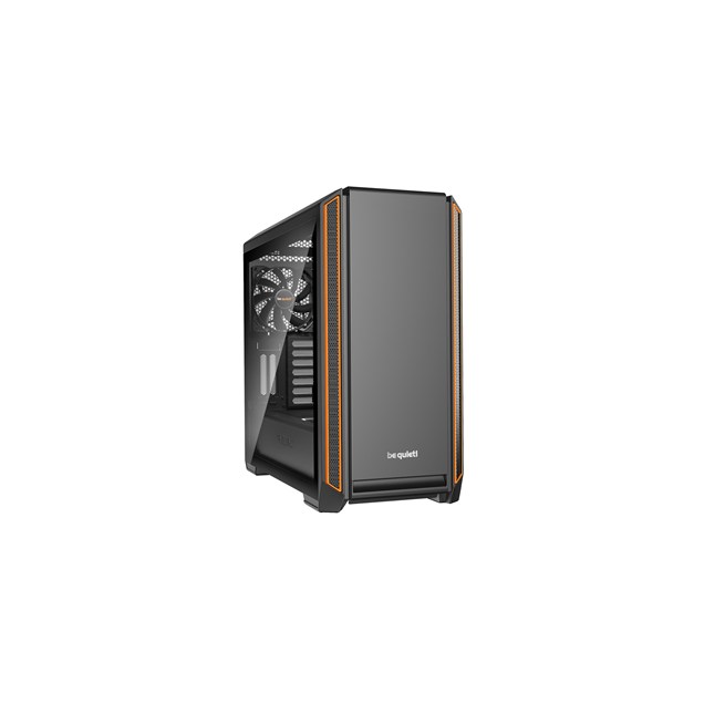 Be Quiet! Silent Base 601 Window Mid Tower Gaming Case - Orange 