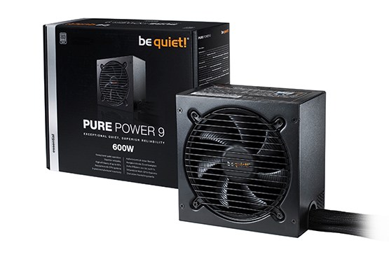 Be Quiet! Pure Power 9 600W Power Supply 80 Plus Silver