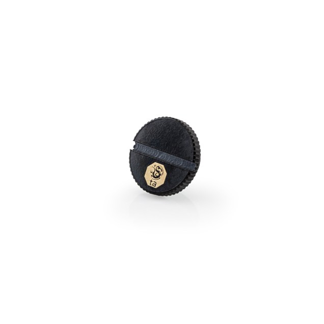 Bitspower G1/4 inch Low-Profile Stop Fitting, Glorious Black, Double Pack