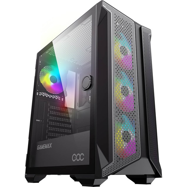 GameMax Brufen C1 Mid Tower Case - Black 