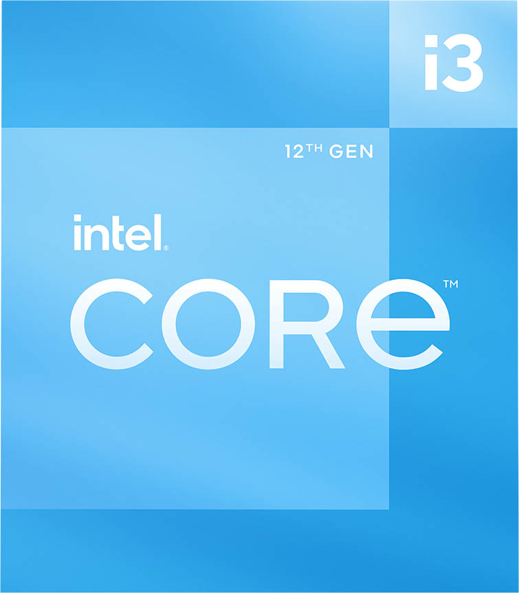 Intel Core i3-12100 Desktop Processor, 3.3GHz Base, 4.3GHz Turbo