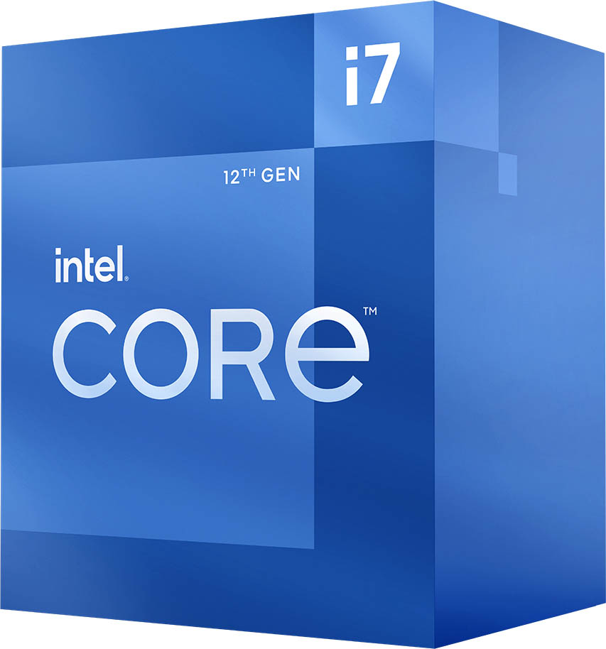 Intel Core i7-12700 Desktop Processor, 2.1GHz Base, 4.9GHz Turbo