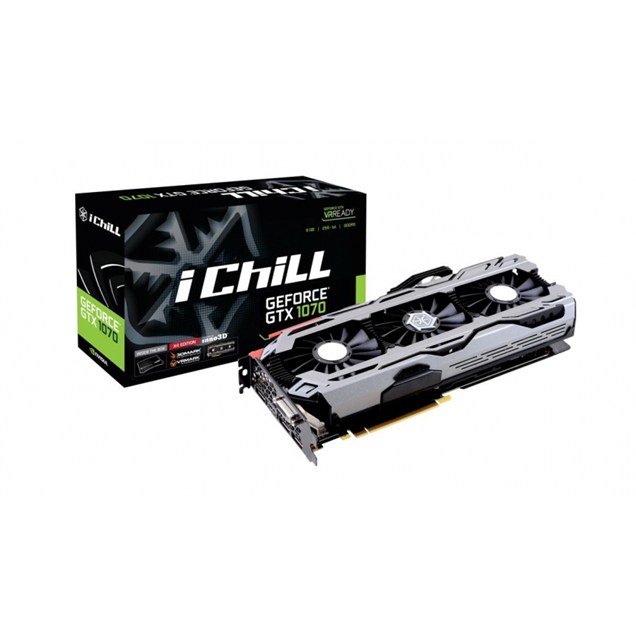 INNO3D GeForce GTX 1070 iChill X4 8GB Graphics Card