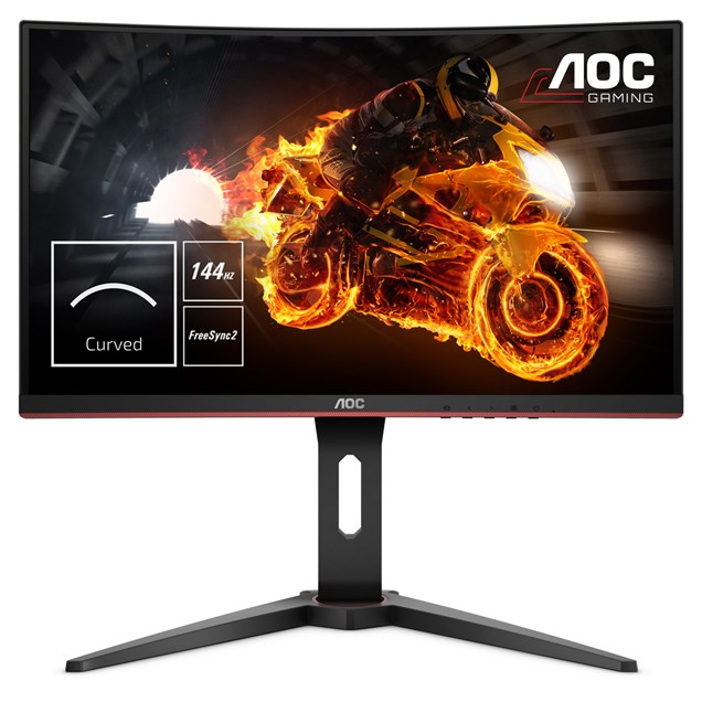 AOC C24G1 23.6 inch 144Hz 1ms Gaming Curved Monitor - Full HD, 1ms