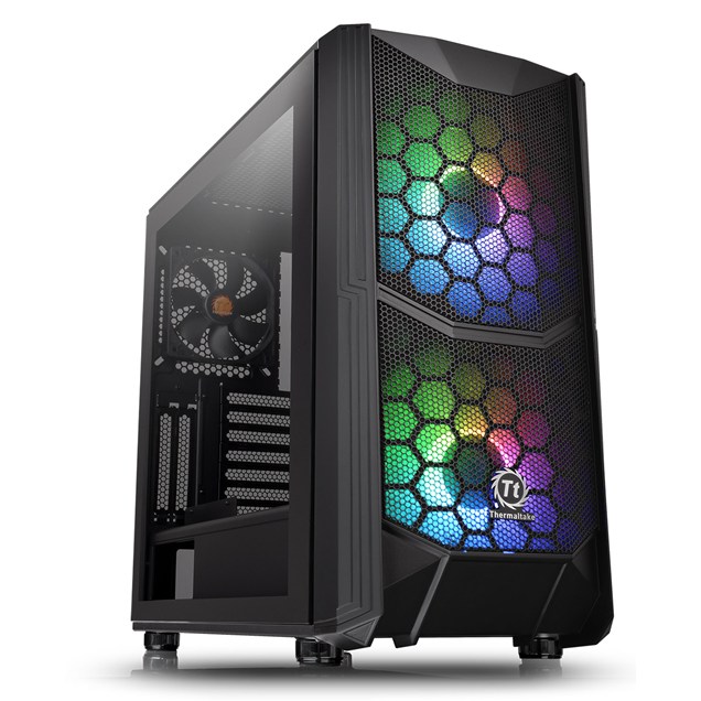 Thermaltake Commander C35 Mid Tower Gaming Case - Black 