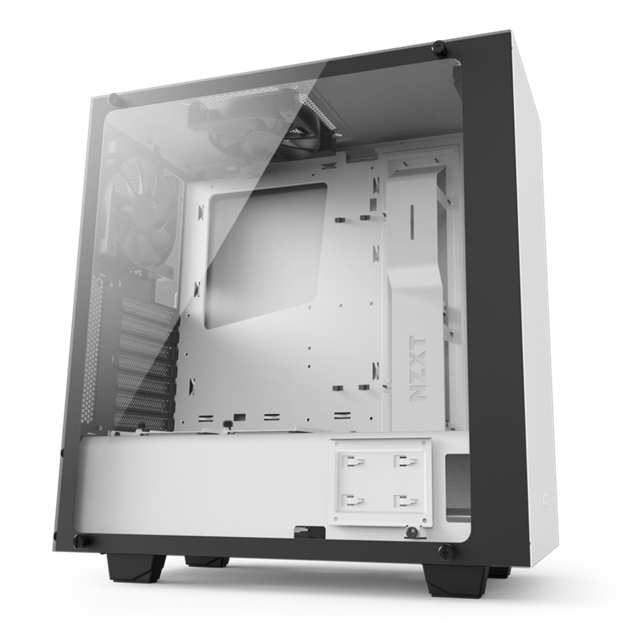 NZXT S340 Elite Mid Tower Gaming Case - White 