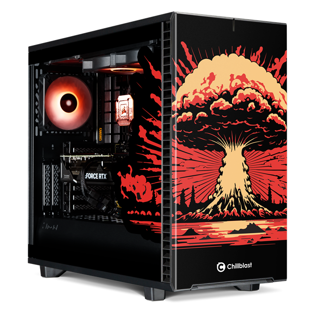 Chillblast Atomic AMD Ryzen 7 RTX 4070 Ti 2TB SSD Gaming PC