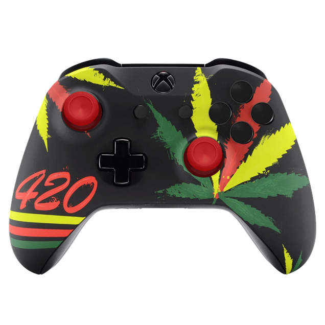 Custom Controllers UK Xbox One S Controller - 420 Edition