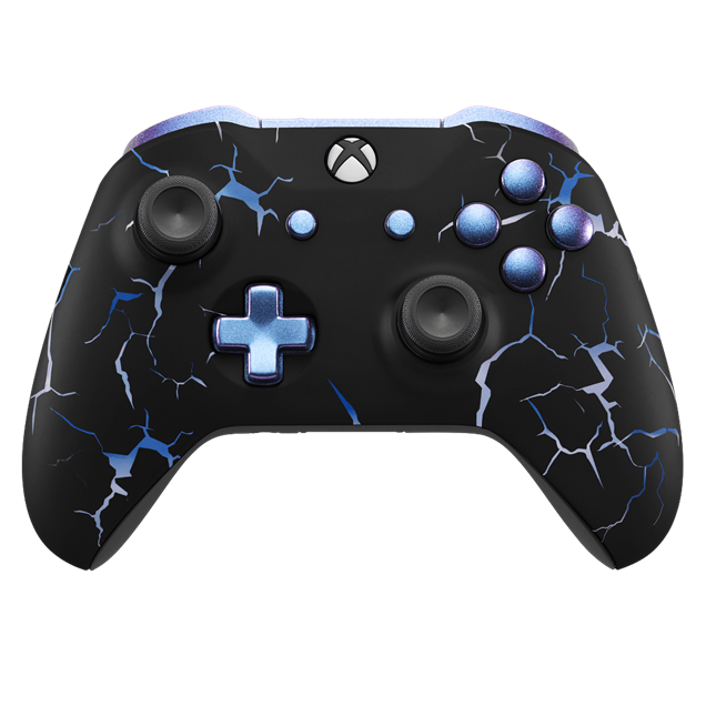 Custom Controllers UK Xbox One S Controller - Blue Storm Limited Edition