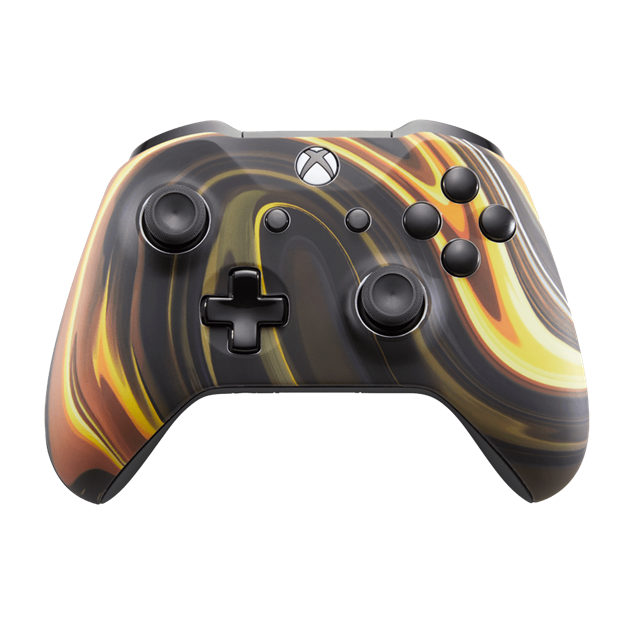 Custom Controllers UK Xbox One S Controller - Gold Rush Edition, Black Highlights