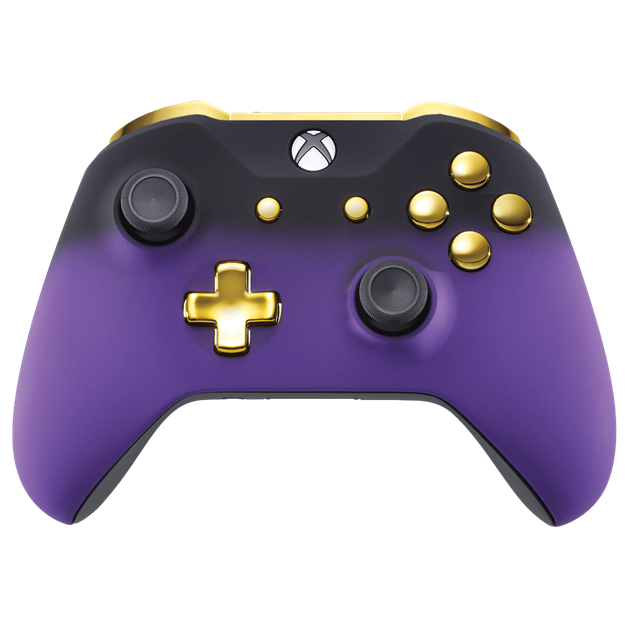 Custom Controllers UK Xbox One S Controller - Purple Shadow Edition