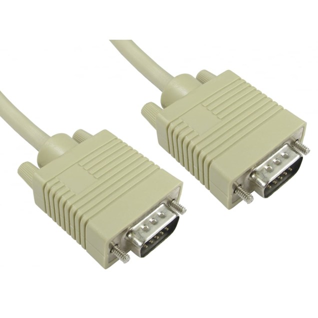 Cables Direct 1m SVGA Cable in Beige