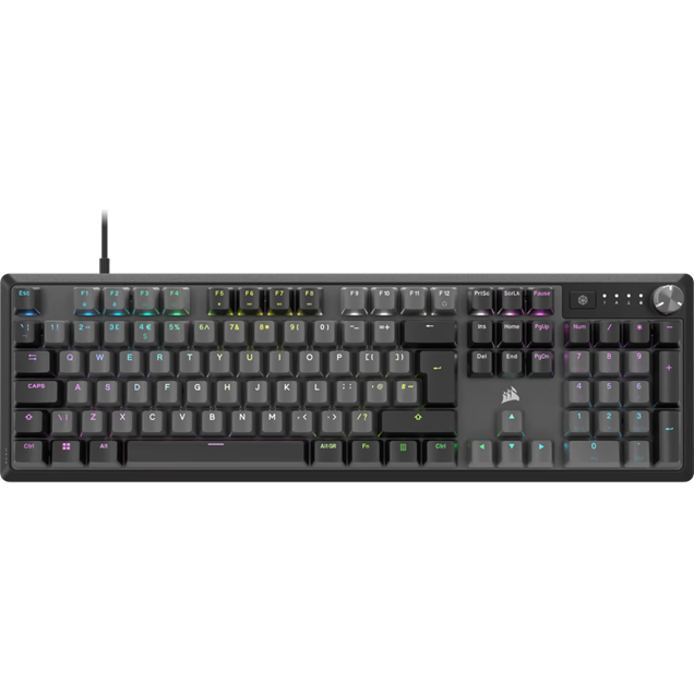 Corsair K70 CORE RGB Mechanical Gaming Keyboard in Steel Grey