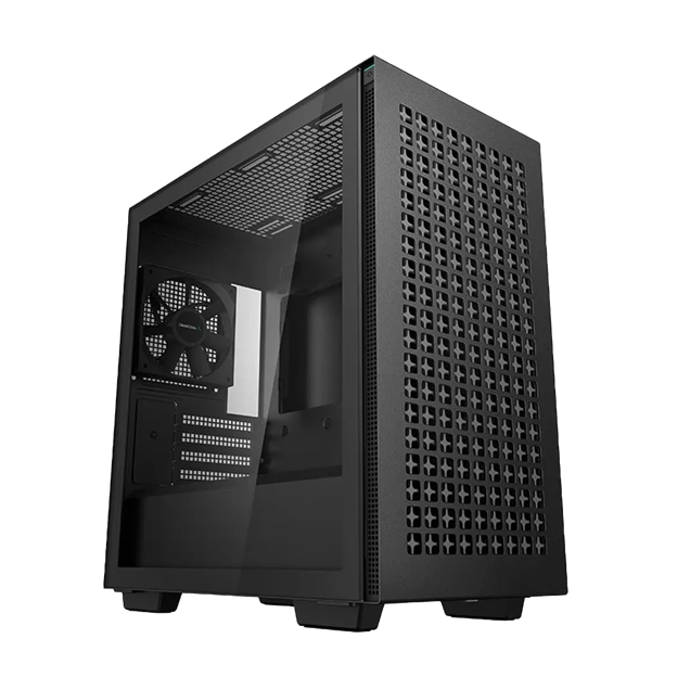 DeepCool CH370 Mid Tower Case - Black 