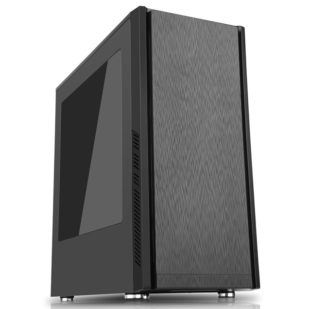 CiT Dark Star Mid Tower Case - Black 