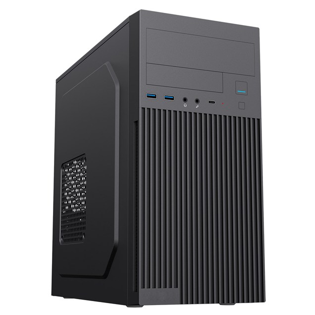 CiT Mentor Mid Tower Case - Black 