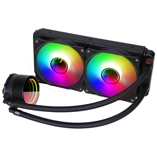 CiT Pro Glacier 240mm All in One CPU Liquid Cooler in Black