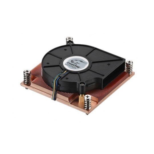 PCICase 1U Active Heatsink with Side Flow Fan - CCL Computers