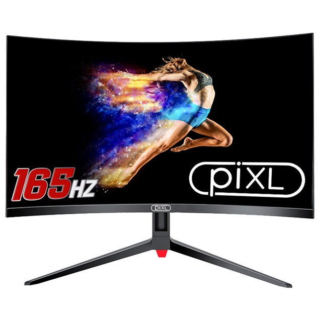 piXL CM32GF5 32" Full HD Curved Gaming Monitor - VA, 165Hz, 1ms, HDMI, DP