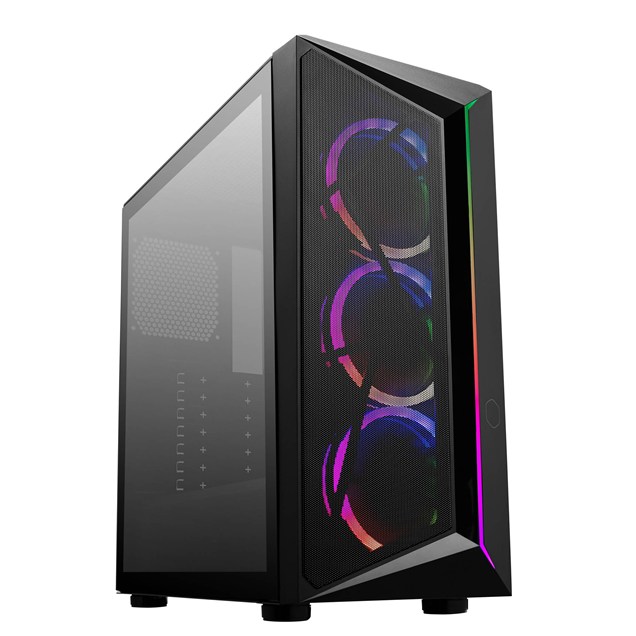 Cooler Master CMP 510 Mid Tower Case - Black 