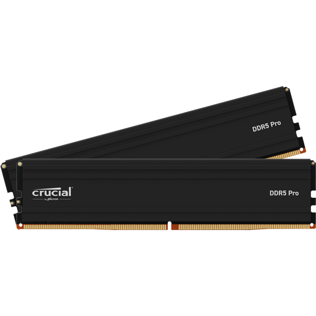 Crucial Pro 32GB DDR5 Desktop Memory Kit, 2 x 16GB, 6000MTs, PC5