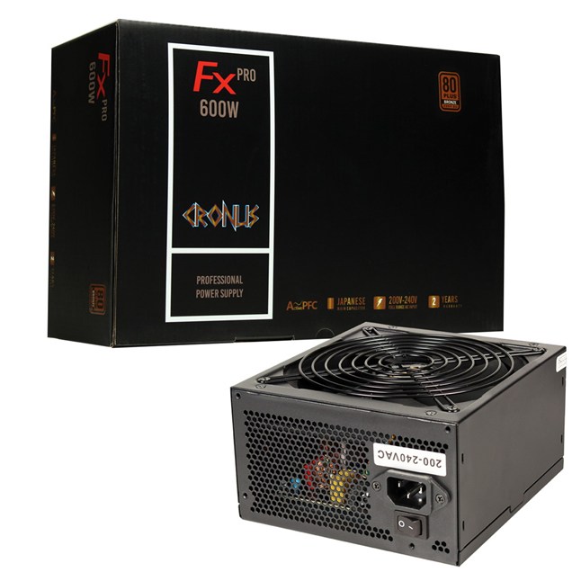Generic Cronus FX 600W Power Supply 80 Plus Bronze