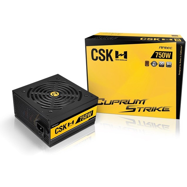 750W Antec Cuprum Strike Semi-Modular 80 Plus Bronze PSU