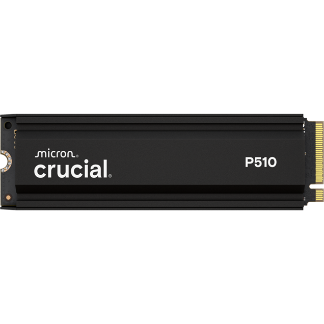 2TB Crucial P510 Heatsink M.2 2280 PCI Express 5.0 x4 NVMe Solid State Drive