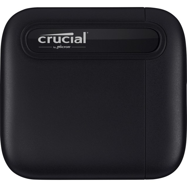 2TB Crucial X6 Mobile External Solid State Drive - USB 3.2 Gen 2