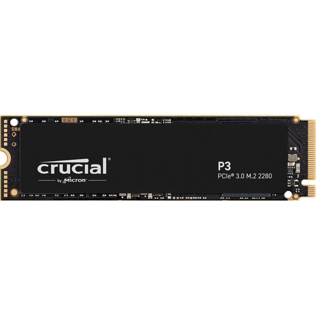4TB Crucial P3 M.2 2280 PCI Express 3.0 x4 NVMe Solid State Drive