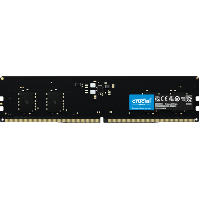 Crucial 8GB (1x8GB) 5600MT/s DDR5 Memory