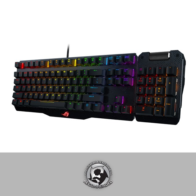 ASUS ROG CLAYMORE RGB Mechanical Gaming Keyboard with Brown Cherry MX RGB Switches (UK)