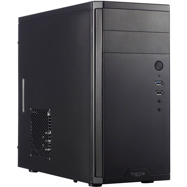 Fractal Core 1100 Mid Tower Case - Black 