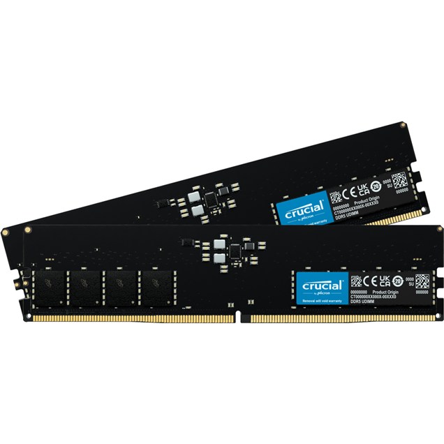 Crucial 32GB (2x16GB) 5600MT/s DDR5 Memory Kit