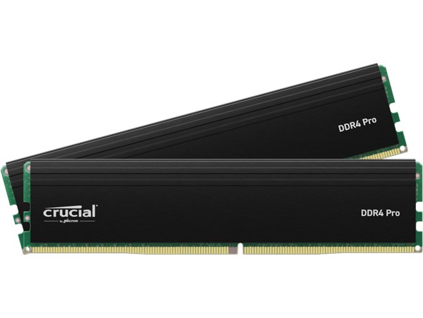 Crucial Pro 64GB (2x 32GB) 3200MHz DDR4 UDIMM RAM - CCL Crucial Pro 64GB (2x 32GB) 3200MHz DDR4 UDIMM RAM - CCL