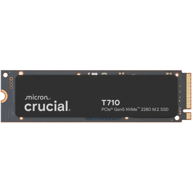 1TB Crucial T710 M.2 2280 PCI Express 5.0 x4 NVMe Solid State Drive