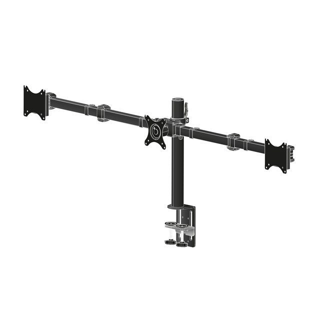 iiyama DS1003C-B1 Triple Monitor Arm