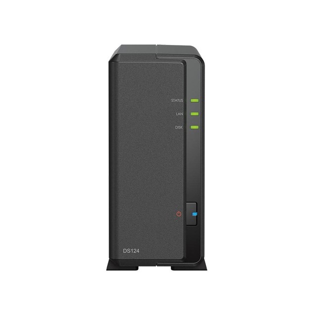 Synology DiskStation DS124 1-Bay Desktop NAS Enclosure