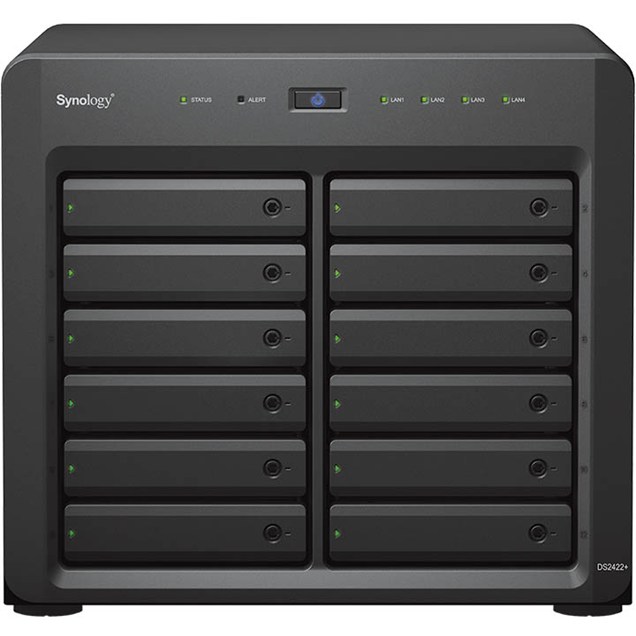 Synology DiskStation DS2422+ 12-Bay Desktop NAS Enclosure