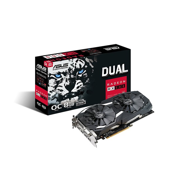 ASUS Radeon RX 580 Dual 8GB Graphics Card
