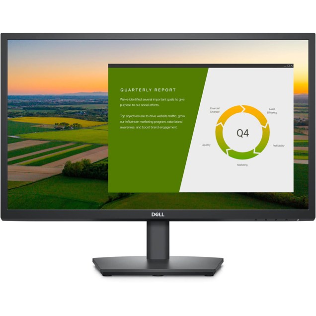 Dell E2422HS 24 inch IPS Monitor - IPS Panel, Full HD 1080p, 5ms, Speakers, HDMI