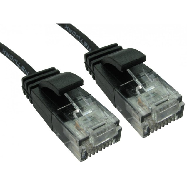 Cables Direct 3m CAT6 Patch Cable (Black)