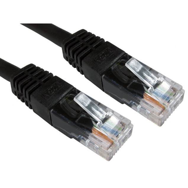 Cables Direct 30m CAT6 Patch Cable (Black)
