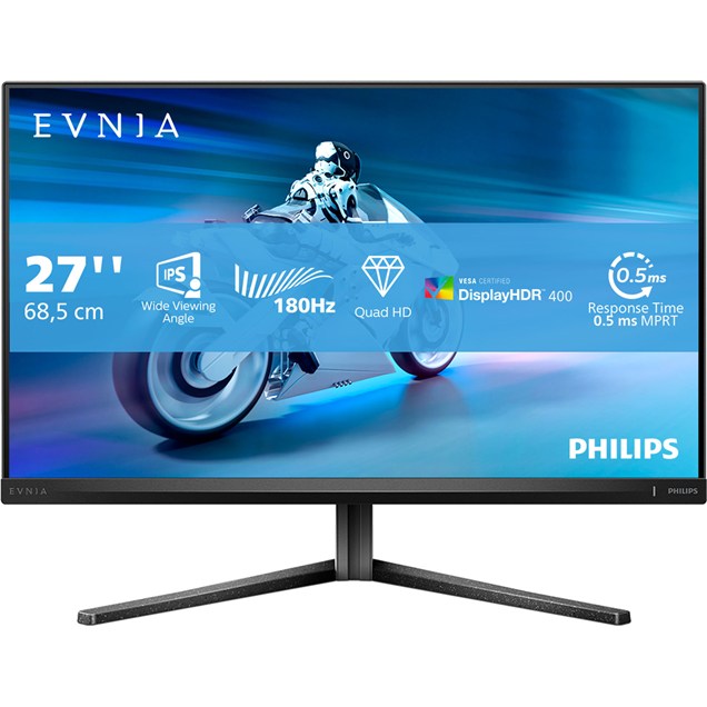 Philips Evnia 27M2N5500 27" 1440p (QHD) Gaming Monitor - IPS, 180Hz, 0.5ms, HDMI