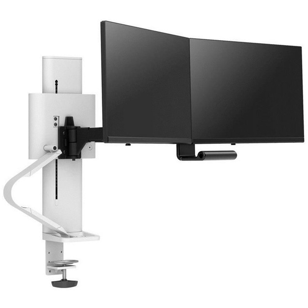 Ergotron TRACE Dual Monitor Mount - White